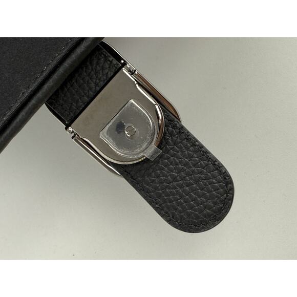 Christian Dior Black Gravity And Grained Leather Daily Backpack With Flap - Picture 11 of 16